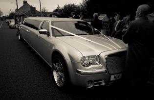 baby bentley limo wedding hire car northampton